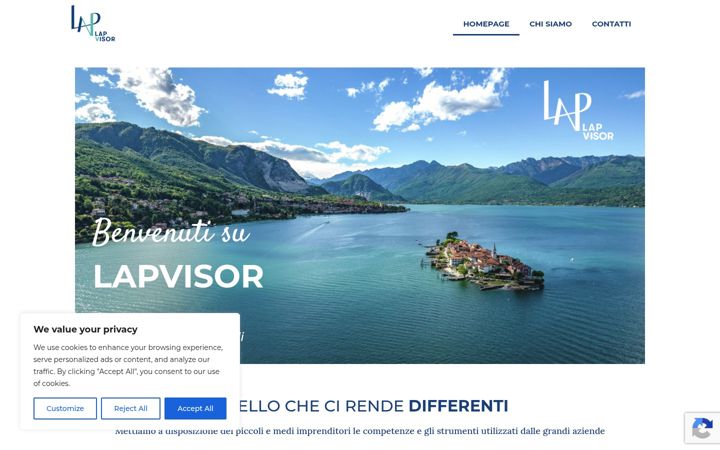 Screenshot of lapvisor.it