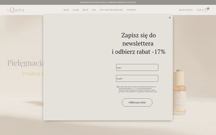 Captura de ecrã de laquara.com