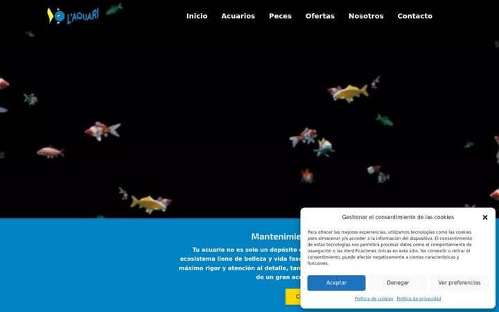 Screenshot of laquarilleida.com