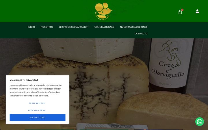 Screenshot of laqueseriadelpueblo.es