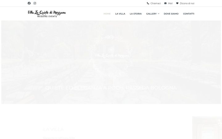 Screenshot of laquietedimezzana.it