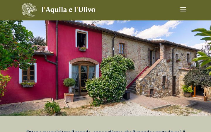 Screenshot of laquilaelulivo.it