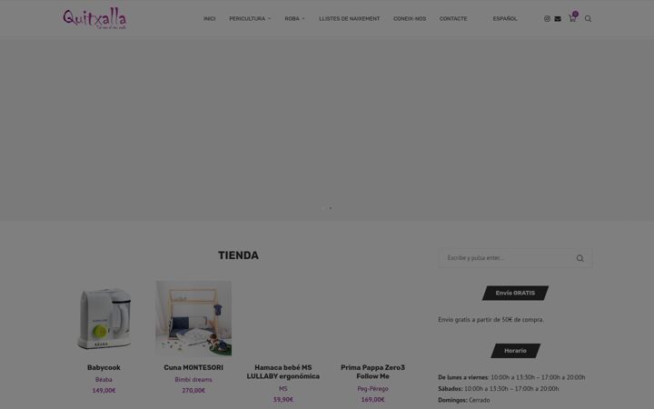 Screenshot of laquitxalla.com