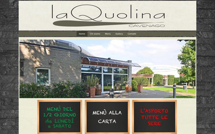 Screenshot of laquolina-cavenago.com