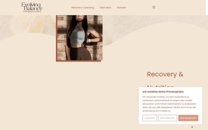 Screenshot of lara-busch.com