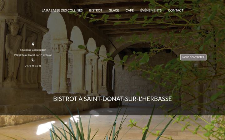 Screenshot of larabassedescollines.fr