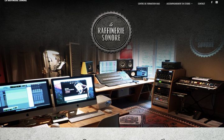 Screenshot of laraffineriesonore.fr