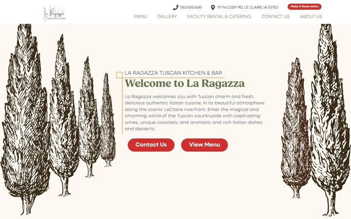 Screenshot of laragazzatkb.com