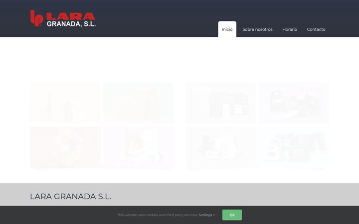 Screenshot of laragranada.es