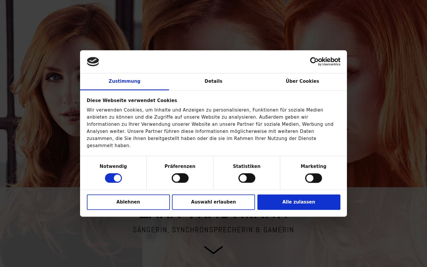 Sutikimo reklamjuostės, rodytos prieš bet kokią sąveiką, ekrano kopija