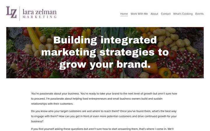 Screenshot of larazelman.com