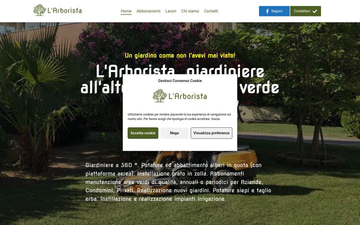 Screenshot of larborista.it