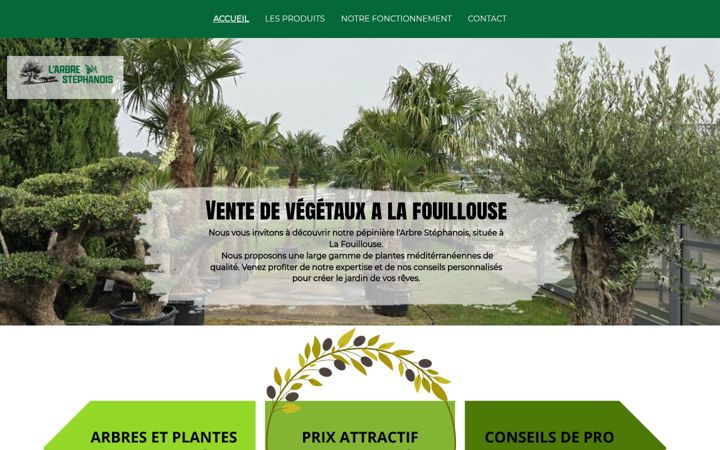 Screenshot of larbrestephanois.fr