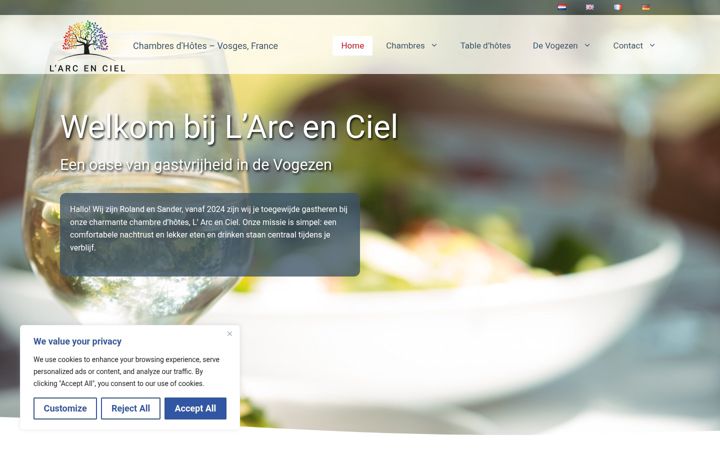 Screenshot of larc-en-ciel.eu