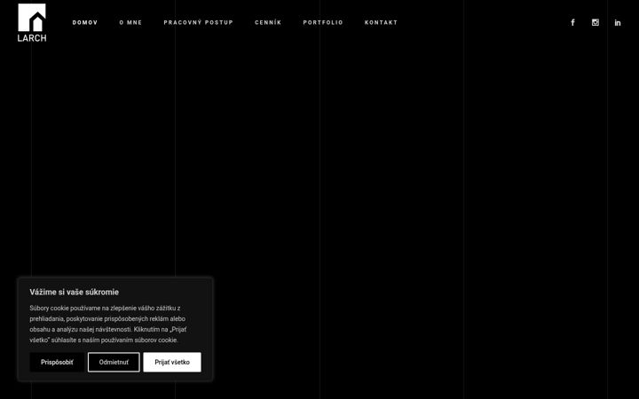 Screenshot of larch.sk
