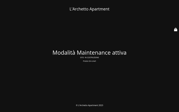 Screenshot of larchettoapartment.com