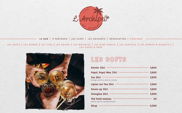 Screenshot of larchipelle.com