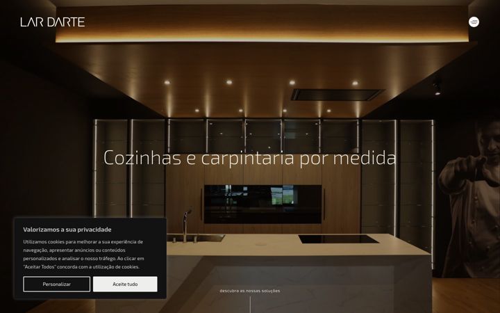 Screenshot of lardarte.pt