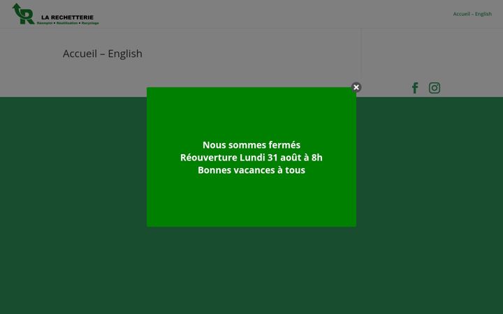 Screenshot of larechetterie.fr