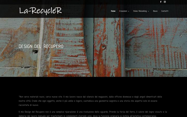 Screenshot of larecycler.it
