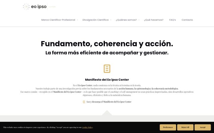 Screenshot of lareddelcoach.com