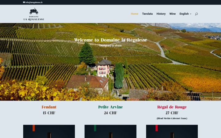 Screenshot di laregalesse.ch