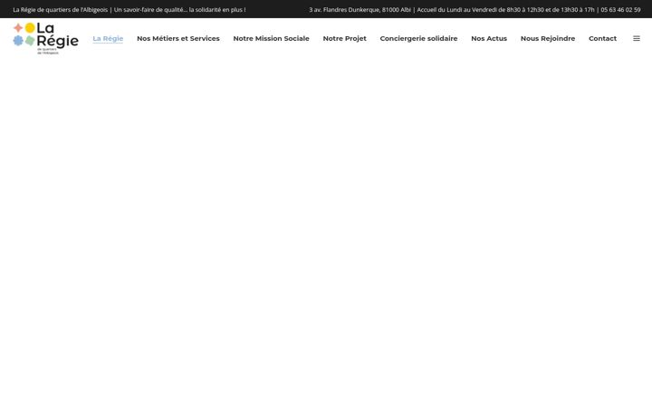Screenshot of laregie-albi.fr