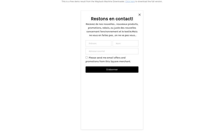 Screenshot of laremaketextile.com