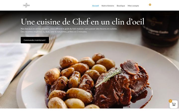 Screenshot of lareservegourmet.com