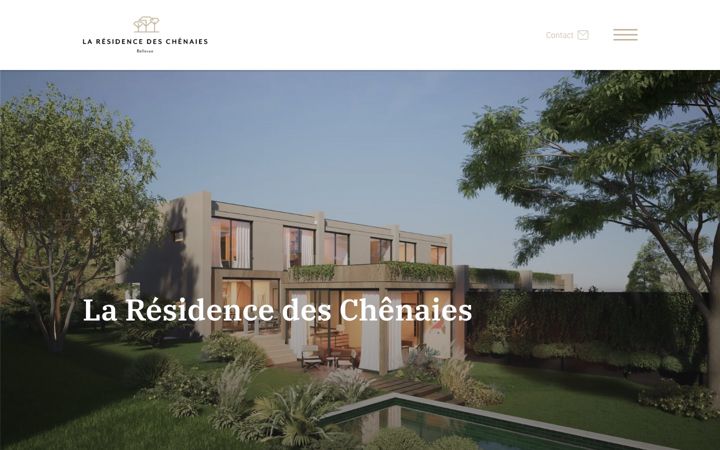 Screenshot of laresidencedeschenaies.ch