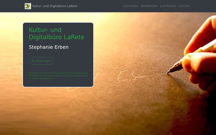 Screenshot of larete.de