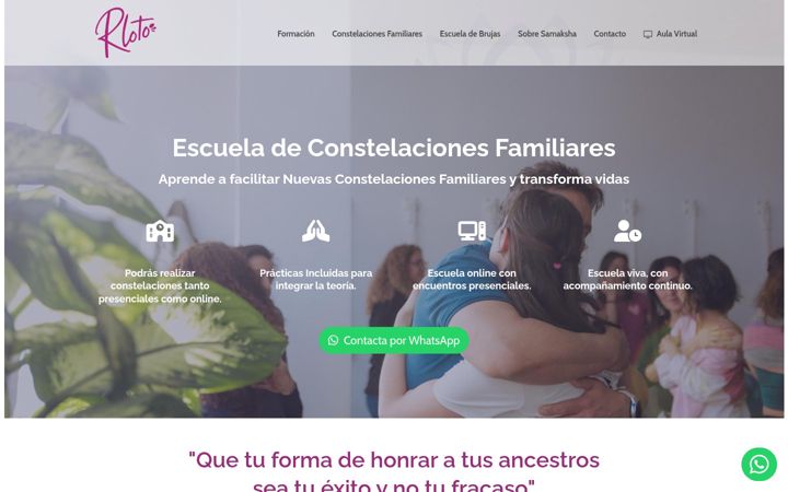 Screenshot of larevoluciondeloto.es