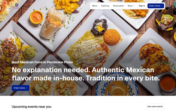 Screenshot of lareynaxpress.com