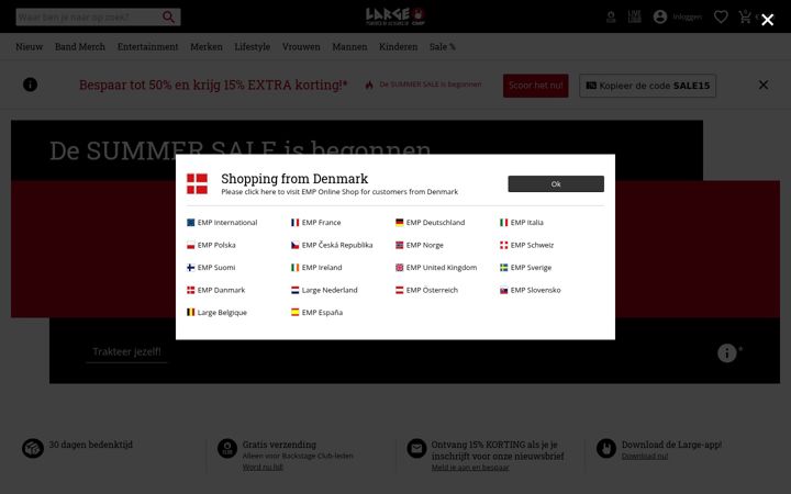 Screenshot of large.nl