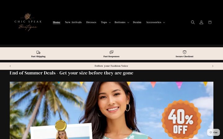 Screenshot of largoboutique.com