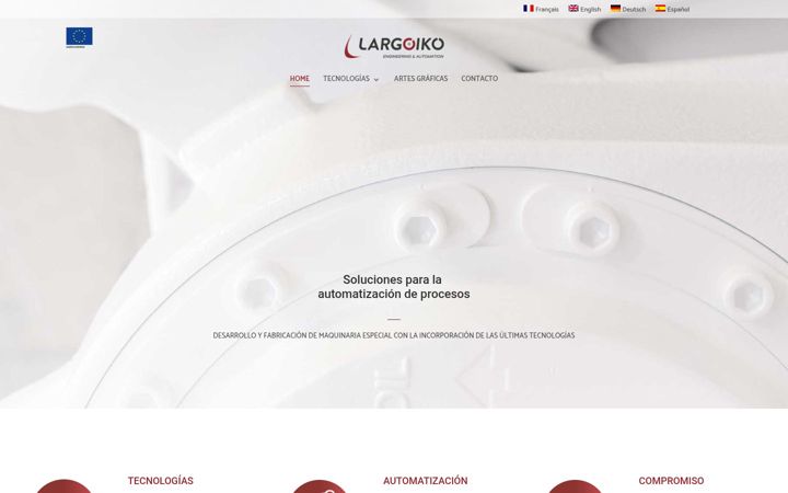 Screenshot of largoiko.es