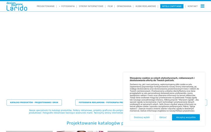 Screenshot of larido.pl