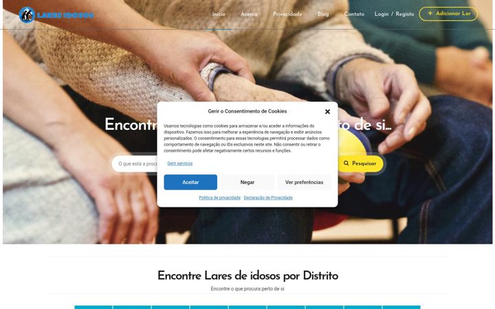 Screenshot of laridosos.net