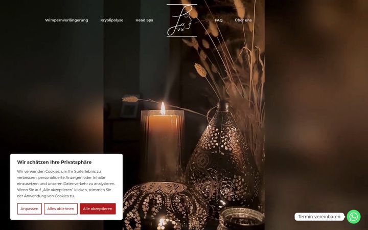 Screenshot of larikosmetik.com