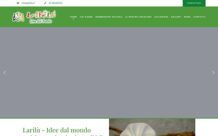 Screenshot of larilu.it