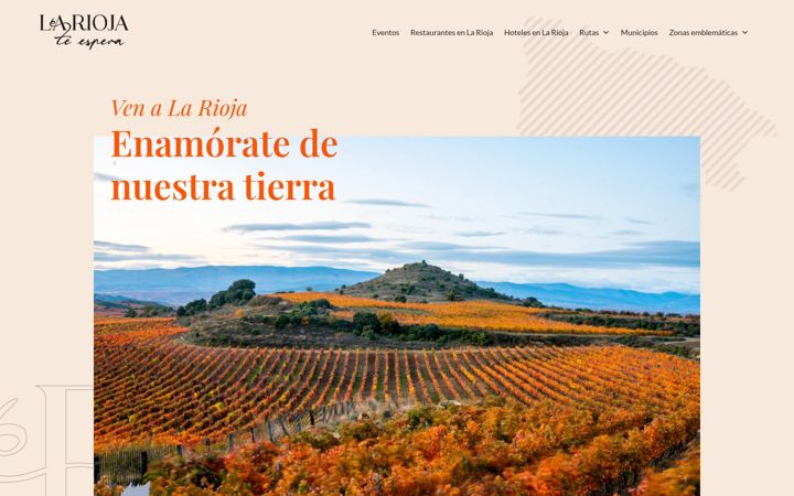 Screenshot of lariojateespera.com