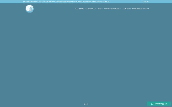 Screenshot of larisaccarelais.com