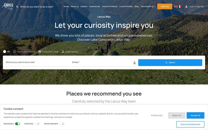 Screenshot of lariusway.com