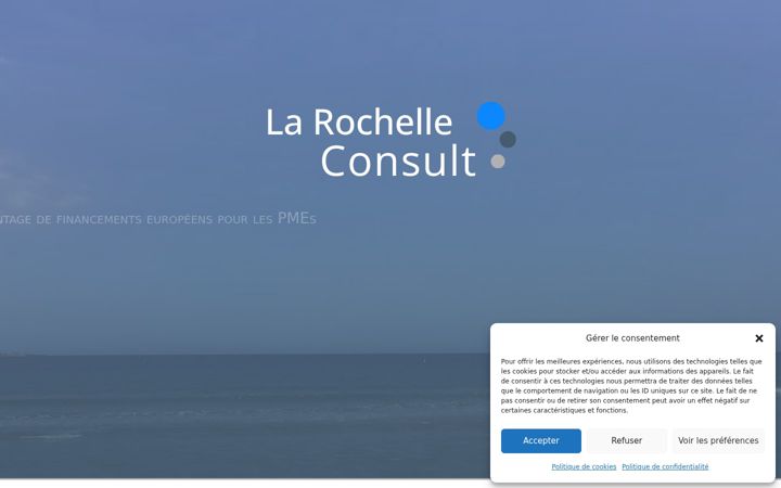 Screenshot of larochelleconsult.fr