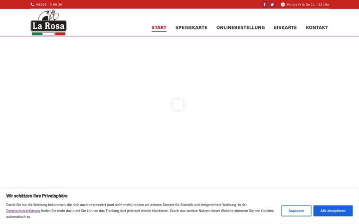 Screenshot of larosahofheim.de