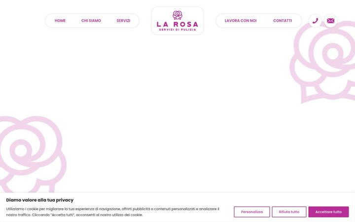 Screenshot of larosapulizie.it