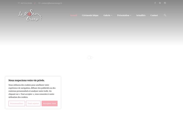Screenshot of laroseorange.fr