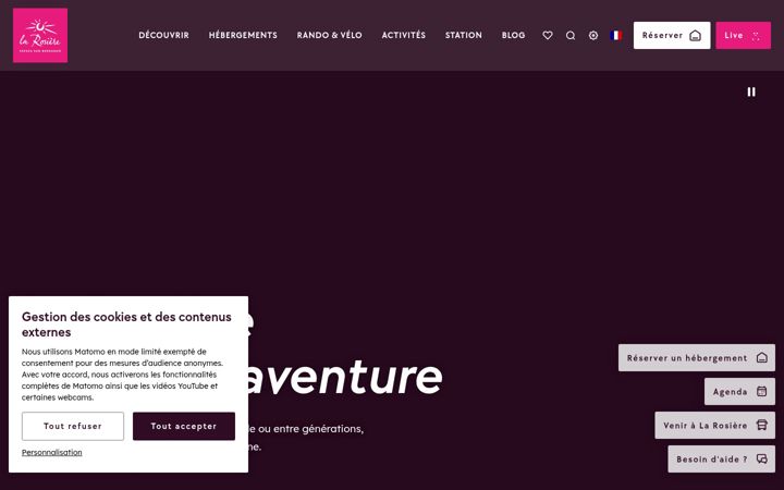 Screenshot of larosiere.net