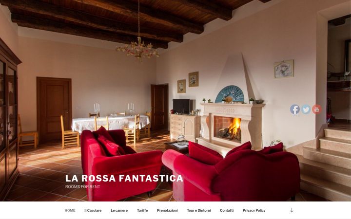 Screenshot of larossafantastica.it
