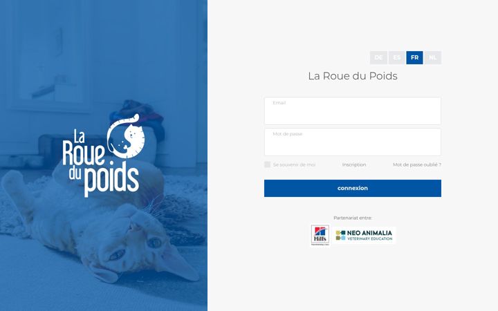 Screenshot of larouedupoids.be